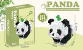Cute Panda Micro Building Blocks – Plastic DIY Toy Model Kit for Children